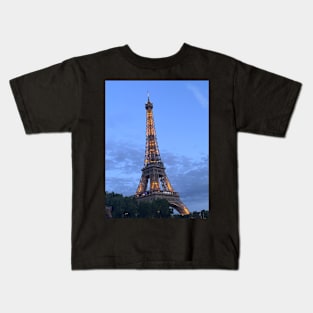 Eiffel Tower Kids T-Shirt